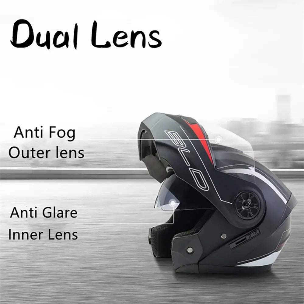 BLD Flip-Up Helmet – Style Meets Protection