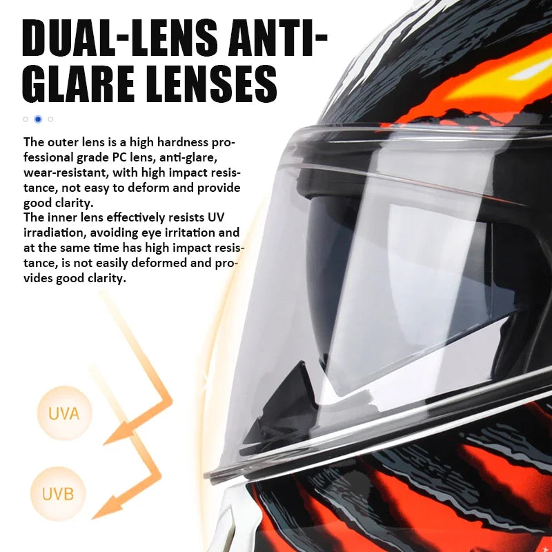 Full Face Motorbike Helmets