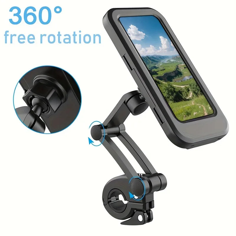 Waterproof Motorbike Phone Holder 360°