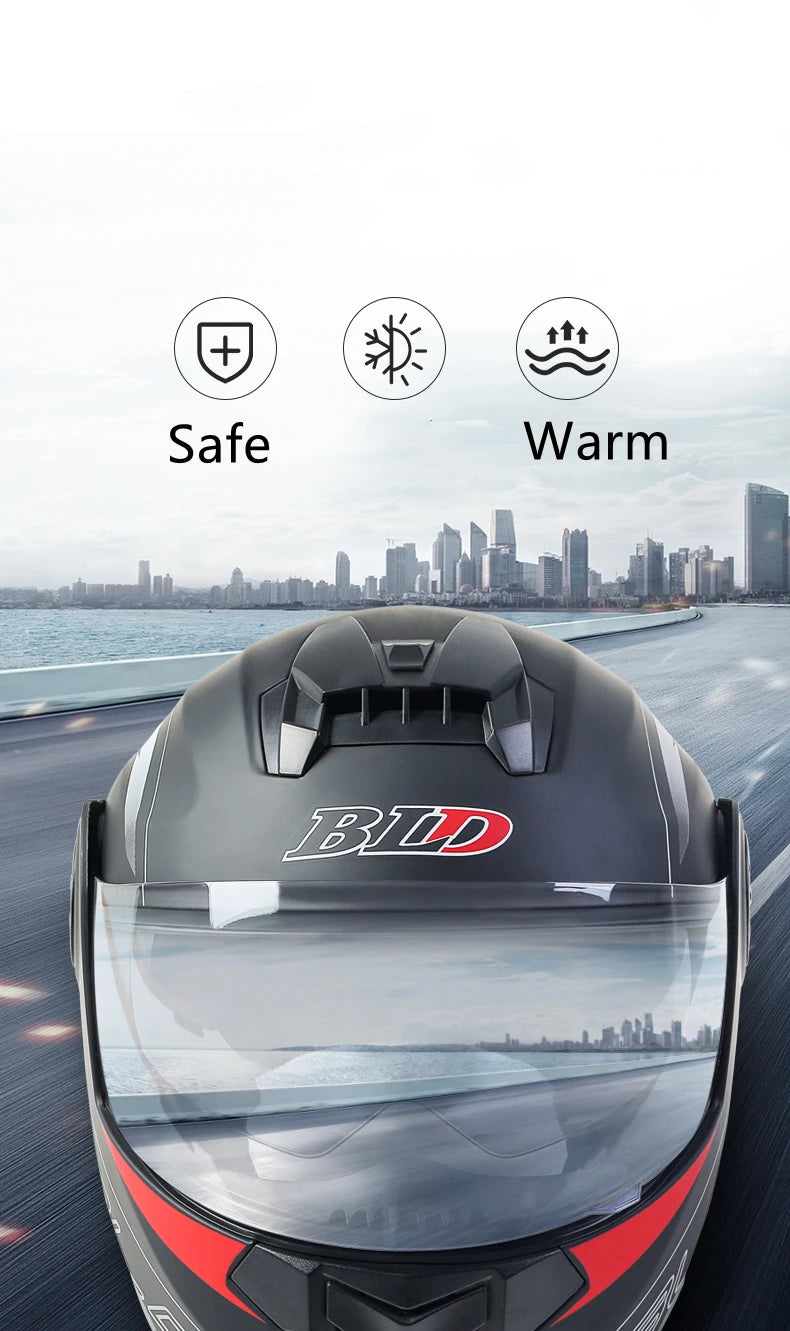 BLD Flip-Up Helmet – Style Meets Protection