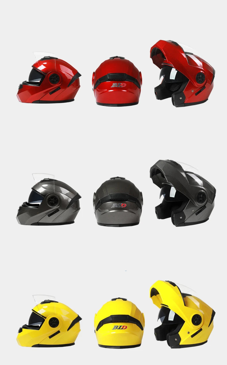 BLD Flip-Up Helmet – Style Meets Protection