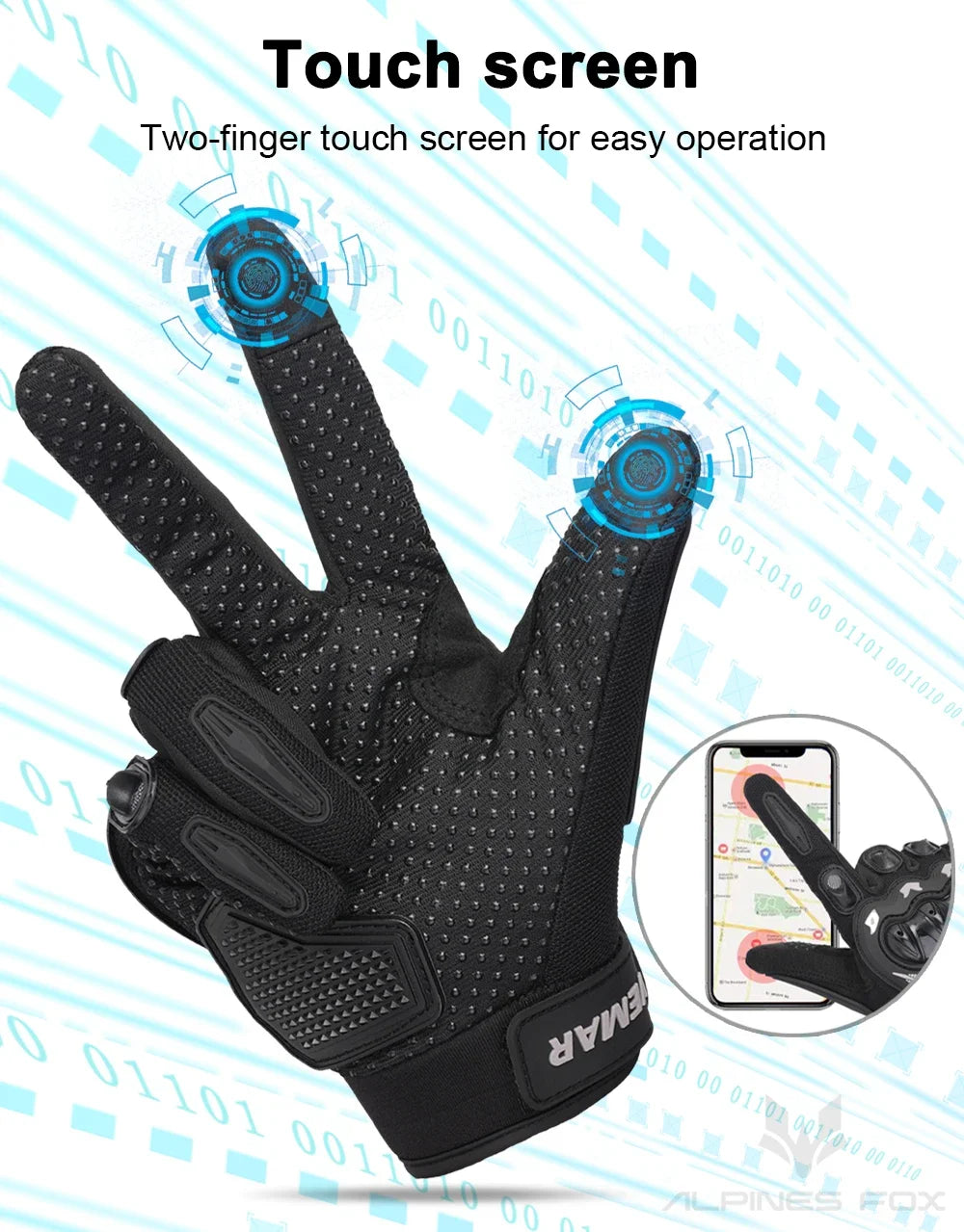 VEMAR VE-131 Motorcycle Gloves