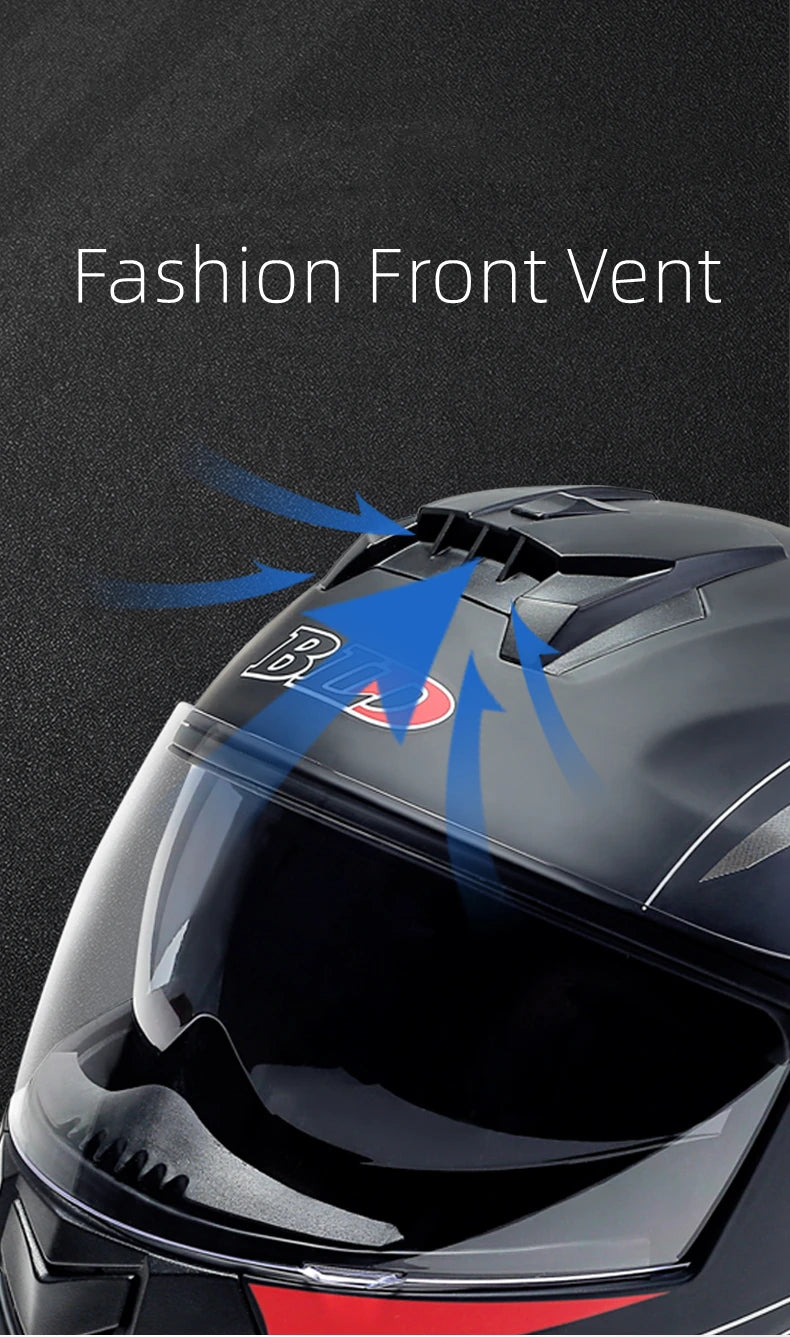 BLD Flip-Up Helmet – Style Meets Protection