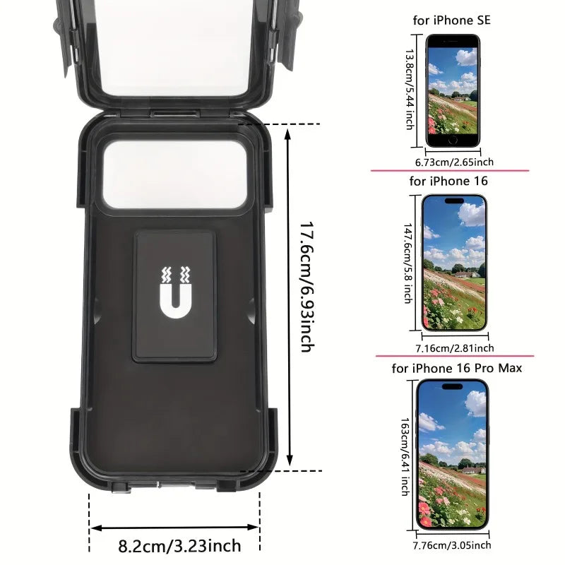 Waterproof Motorbike Phone Holder 360°