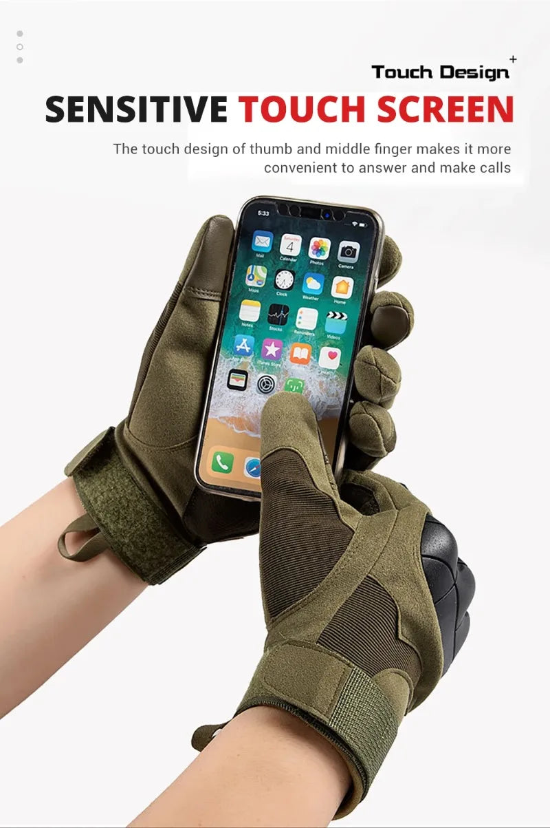 Winter Motorcycle Gloves – Warm, Protective & Touchscreen Ready