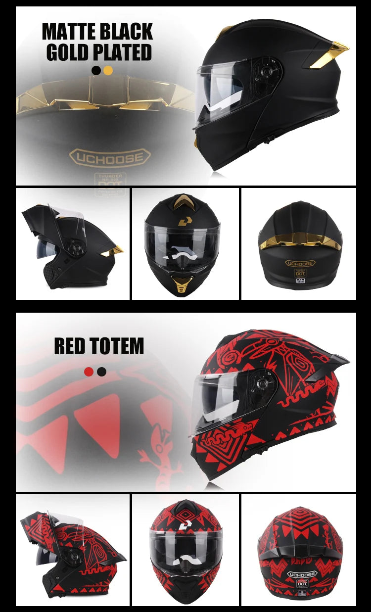 Full Face Motorbike Helmets