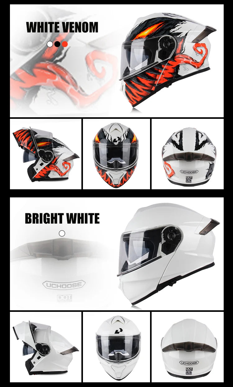 Full Face Motorbike Helmets