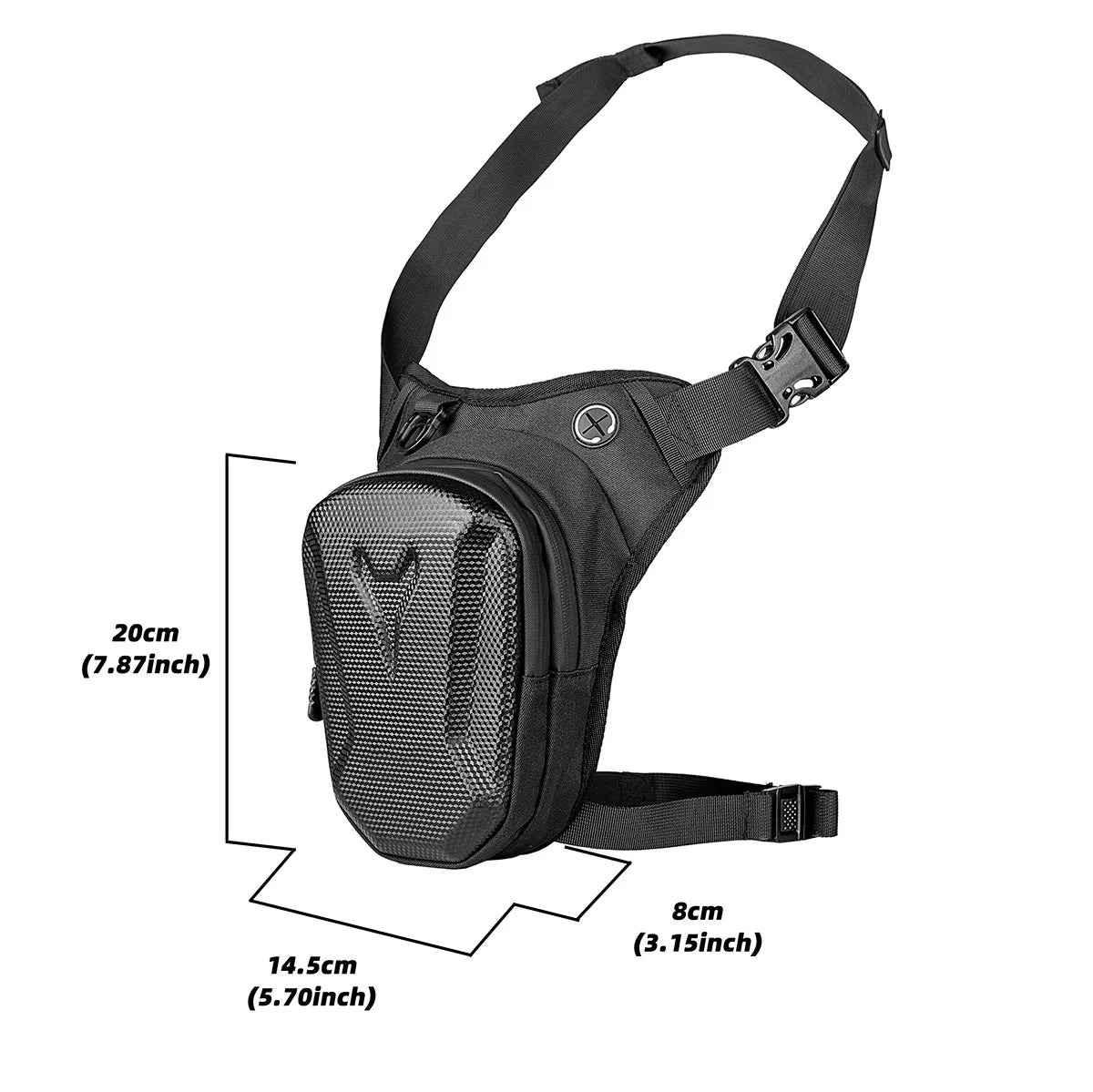 Tactical Motorcycle Leg Bag – Sleek, Secure & Water-Repellent