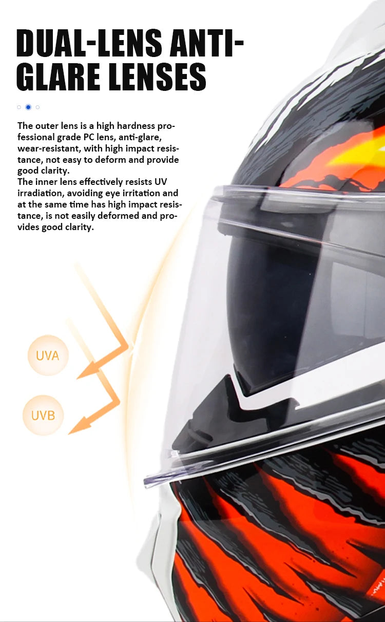 Full Face Motorbike Helmets