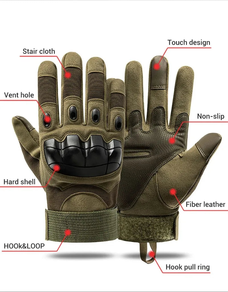 Winter Motorcycle Gloves – Warm, Protective & Touchscreen Ready
