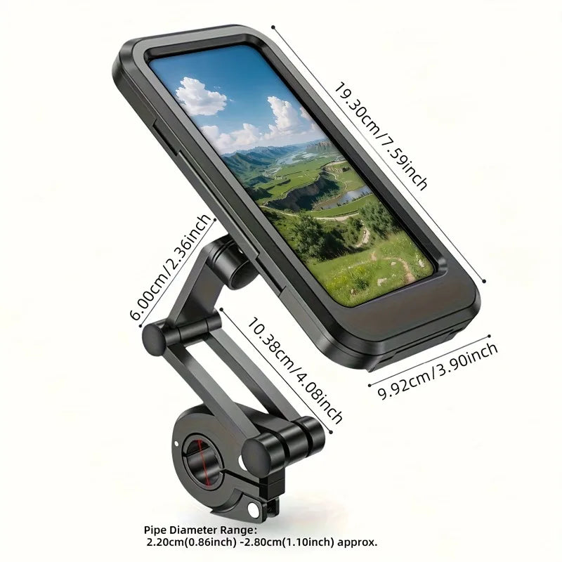 Waterproof Motorbike Phone Holder 360°