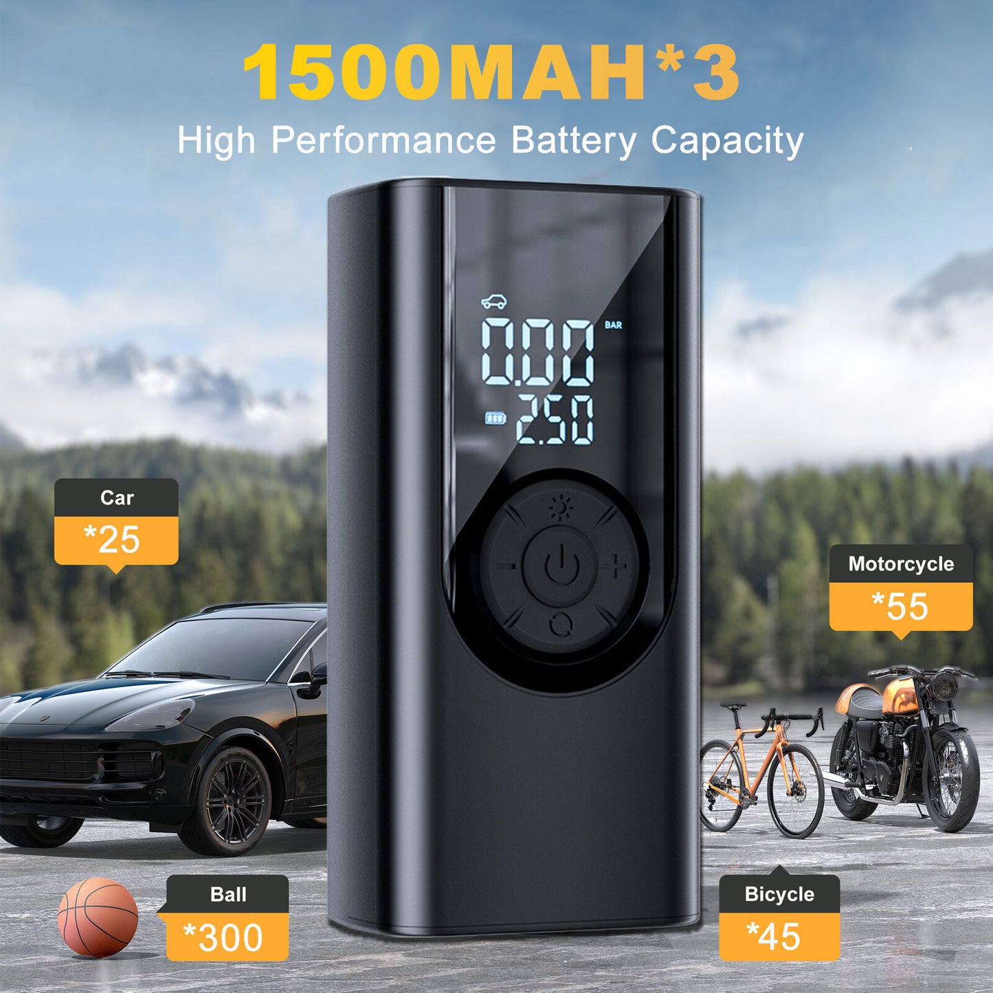 Portable Electric Air Pump 150 PSI