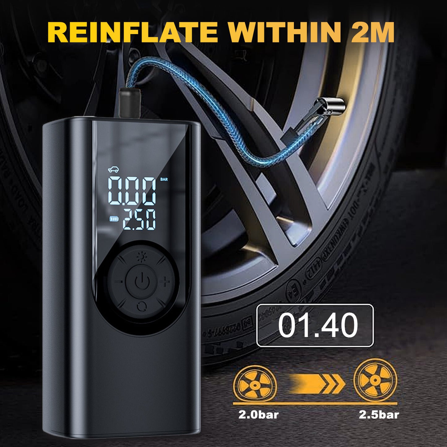 Portable Electric Air Pump 150 PSI